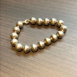 Tiffany and co striking silver bracelet